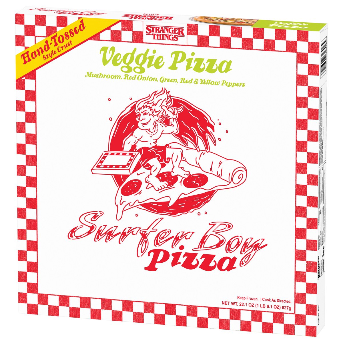 slide 5 of 12, Surfer Boy Pizza Veggie Pizza 22.1 oz, 22.1 oz