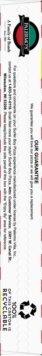 slide 10 of 12, Surfer Boy Pizza Veggie Pizza 22.1 oz, 22.1 oz