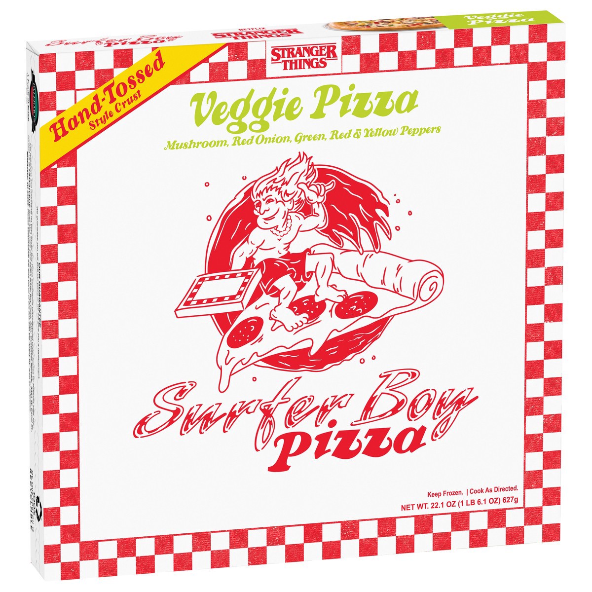 slide 7 of 12, Surfer Boy Pizza Veggie Pizza 22.1 oz, 22.1 oz
