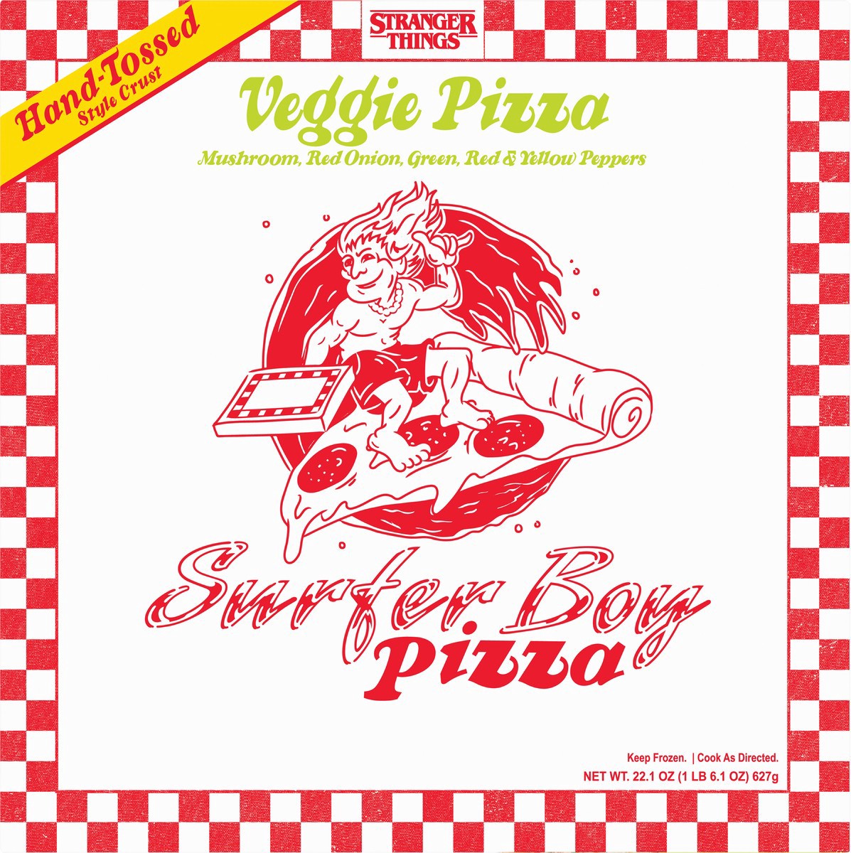 slide 11 of 12, Surfer Boy Pizza Veggie Pizza 22.1 oz, 22.1 oz