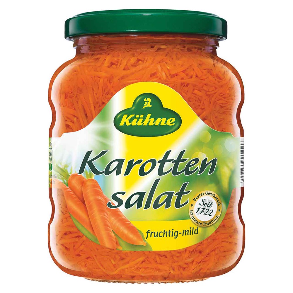 slide 1 of 1, Kuhne Karotten Salat In Jar, 6 oz