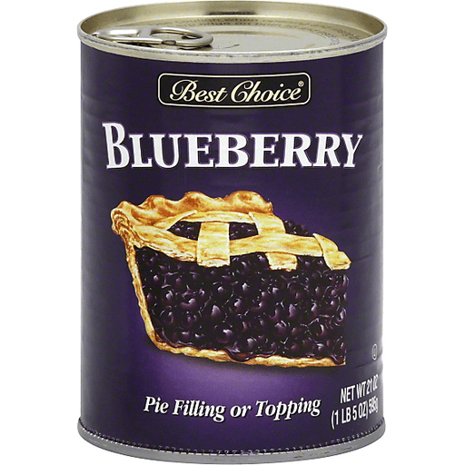 slide 1 of 1, Best Choice Blueberry Pie Filling & Topping, 21 oz