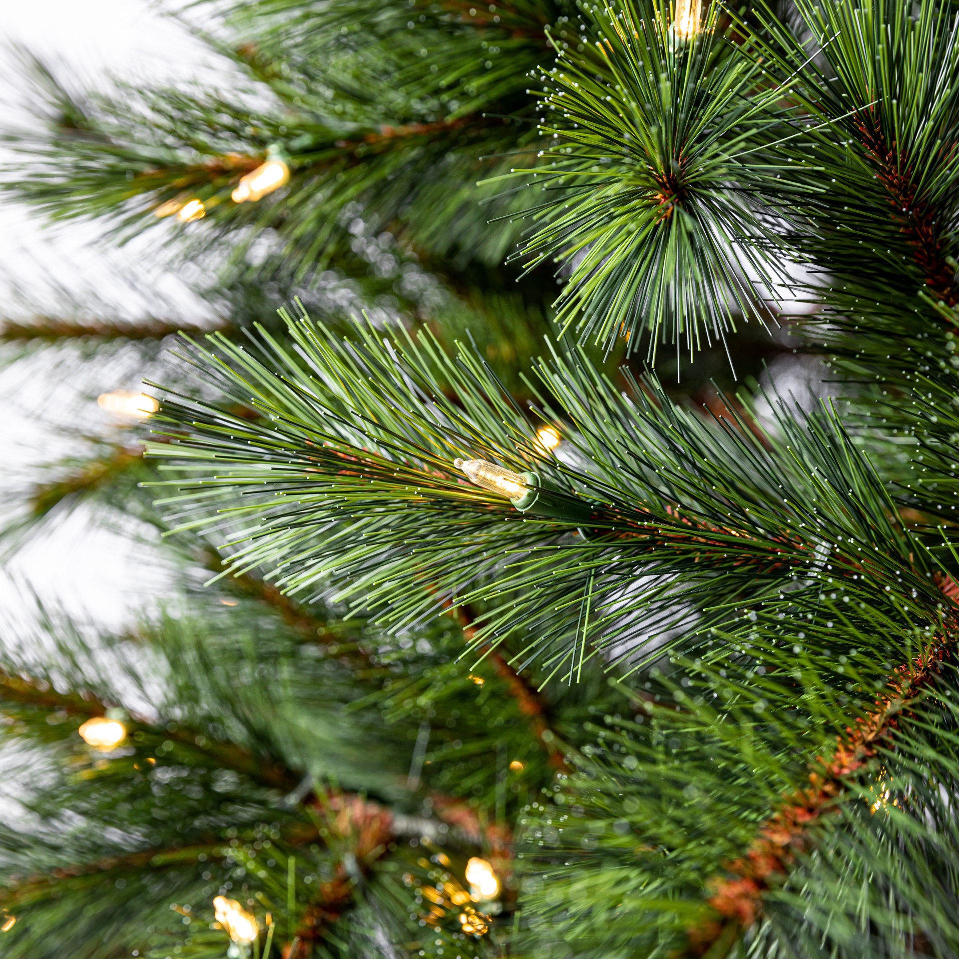 slide 5 of 9, 7.5ft. Pre-Lit Rutherford Pine Artificial Christmas Tree, Warm White Led Lights By Ashland, 7.5 ft