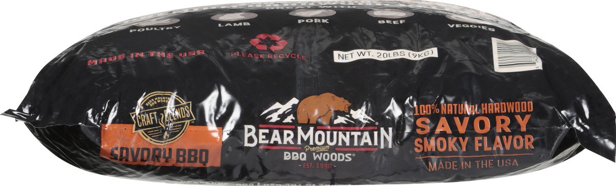 slide 5 of 9, Bear Mountain BBQ Woods Premium Savory BBQ Hardwood Pellets 20 lb, 20 lb