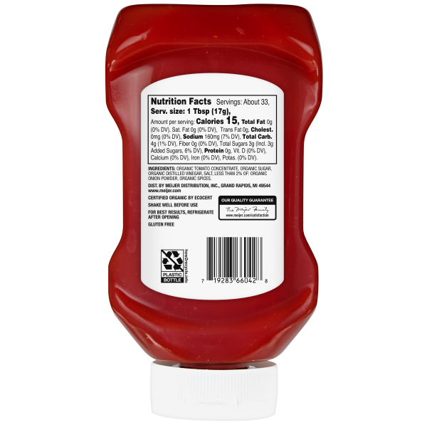 slide 2 of 5, True Goodness Organic Ketchup, 20 oz, 20 oz