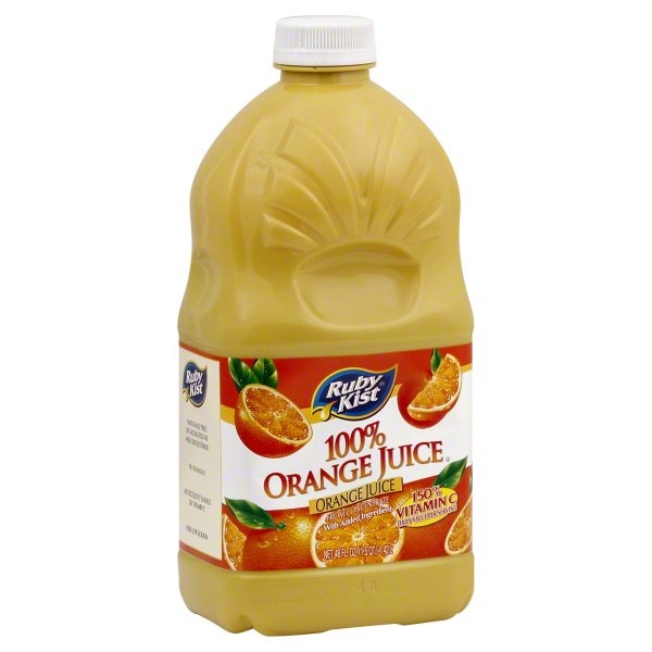 slide 1 of 1, Ruby Kist 100% Juice, Orange, 48 oz