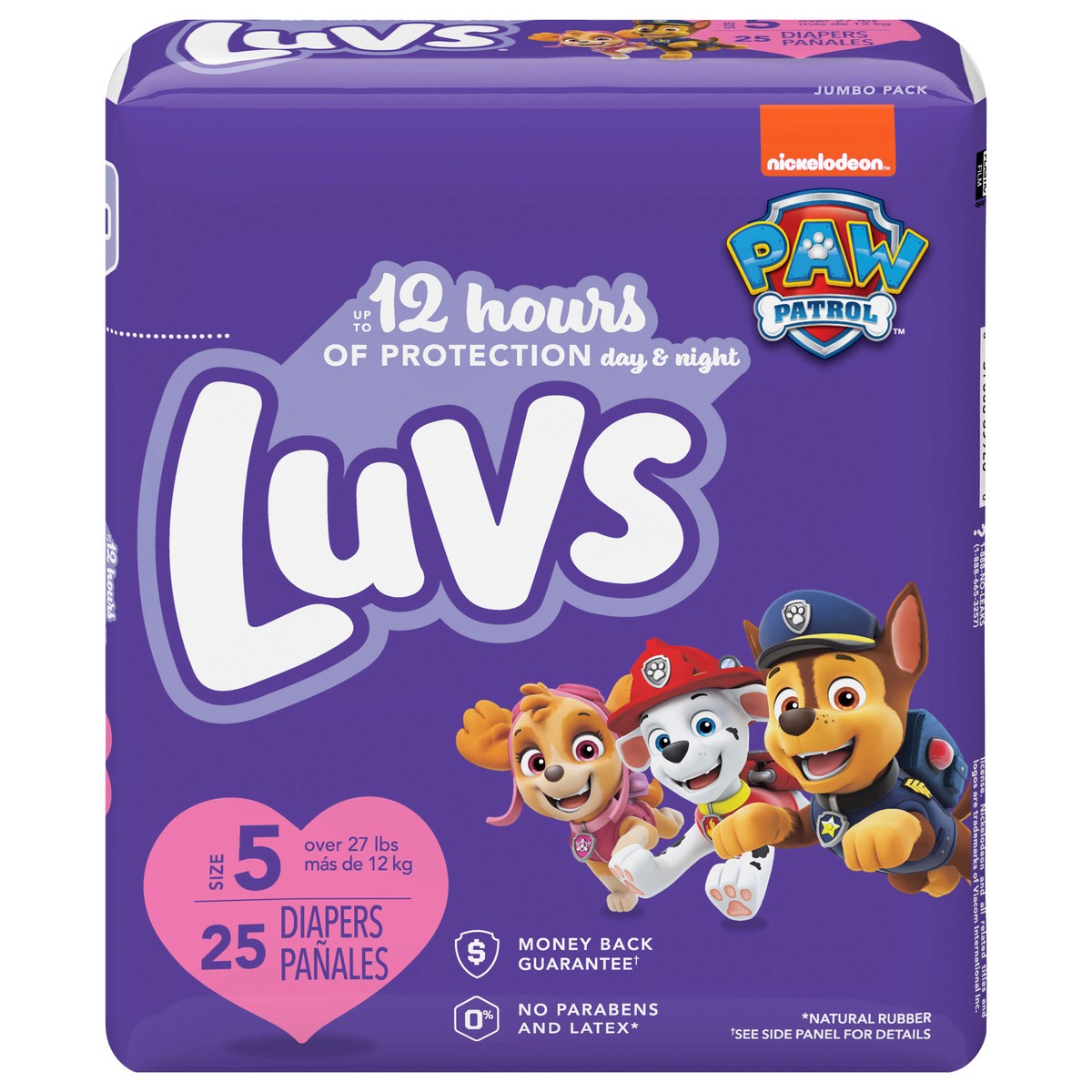 slide 1 of 4, Luvs Diapers Size 5 25 Count, Size 5