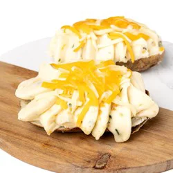 Three Cheese Twice Baked Potato