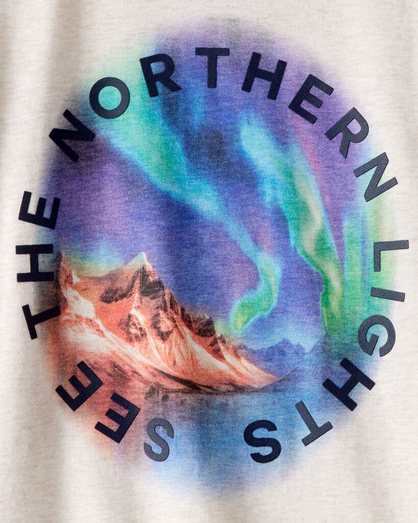 slide 2 of 2, Carter's Carters Boys Northern Lights Adventure Graphic Tee - Cream Cream 12, 1 ct