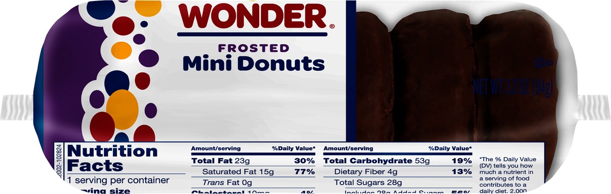 slide 10 of 11, Wonder Frosted Donuts Mini 6 ea, 6 ct