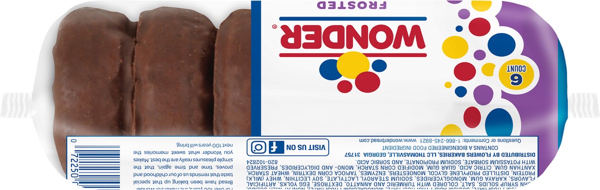 slide 5 of 11, Wonder Frosted Donuts Mini 6 ea, 6 ct