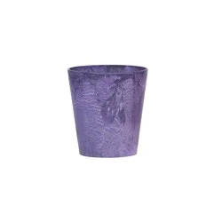 StoneArt Napa 5-Inch Cache Pot - Grape, 5 in