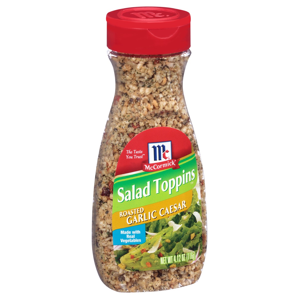 slide 9 of 9, McCormick Roasted Garlic Caesar Salad Toppins', 4.12 oz, 4.12 oz