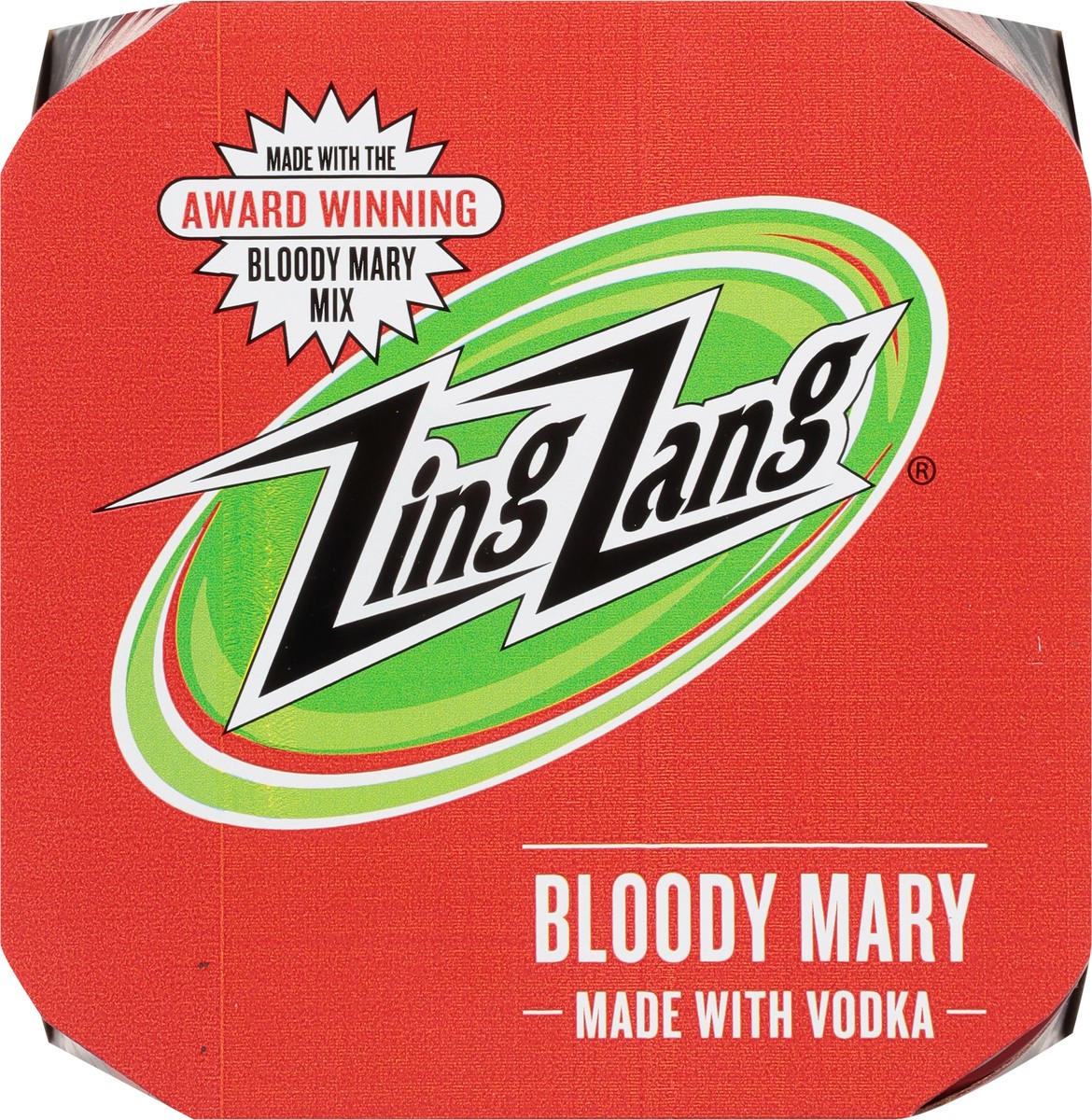 slide 9 of 9, Zing Zang Bloody Mary with Vodka 4 - 12 oz Cans, 4 ct; 12 oz