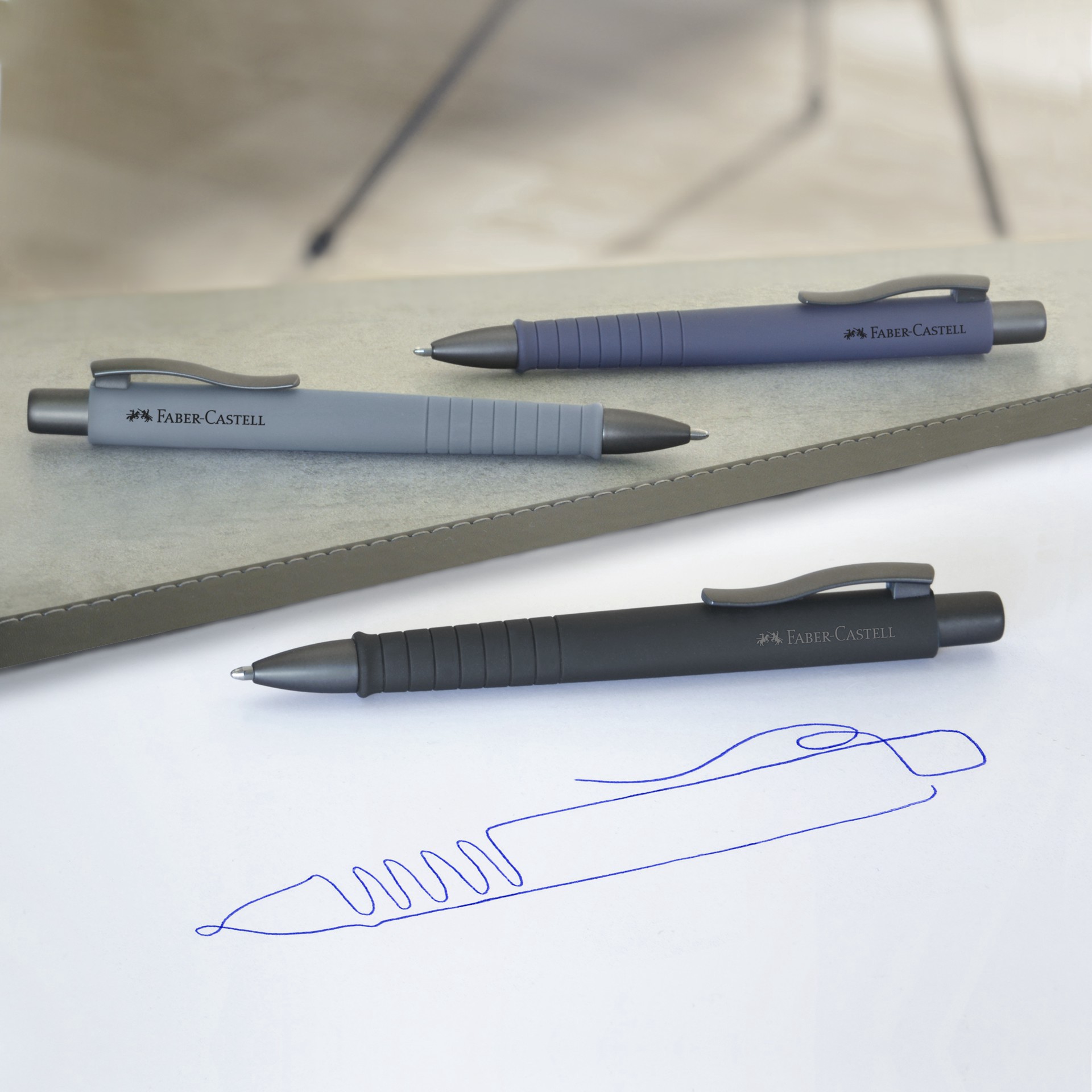 slide 2 of 4, Faber-Castell Poly Ball Urban Ballpoint Pen, 1 ct