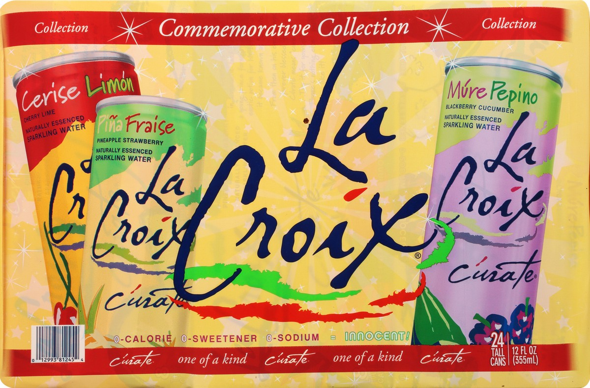 slide 2 of 13, La Croix Commemorative Collection Sparkling Water - 24 ct, 24 ct