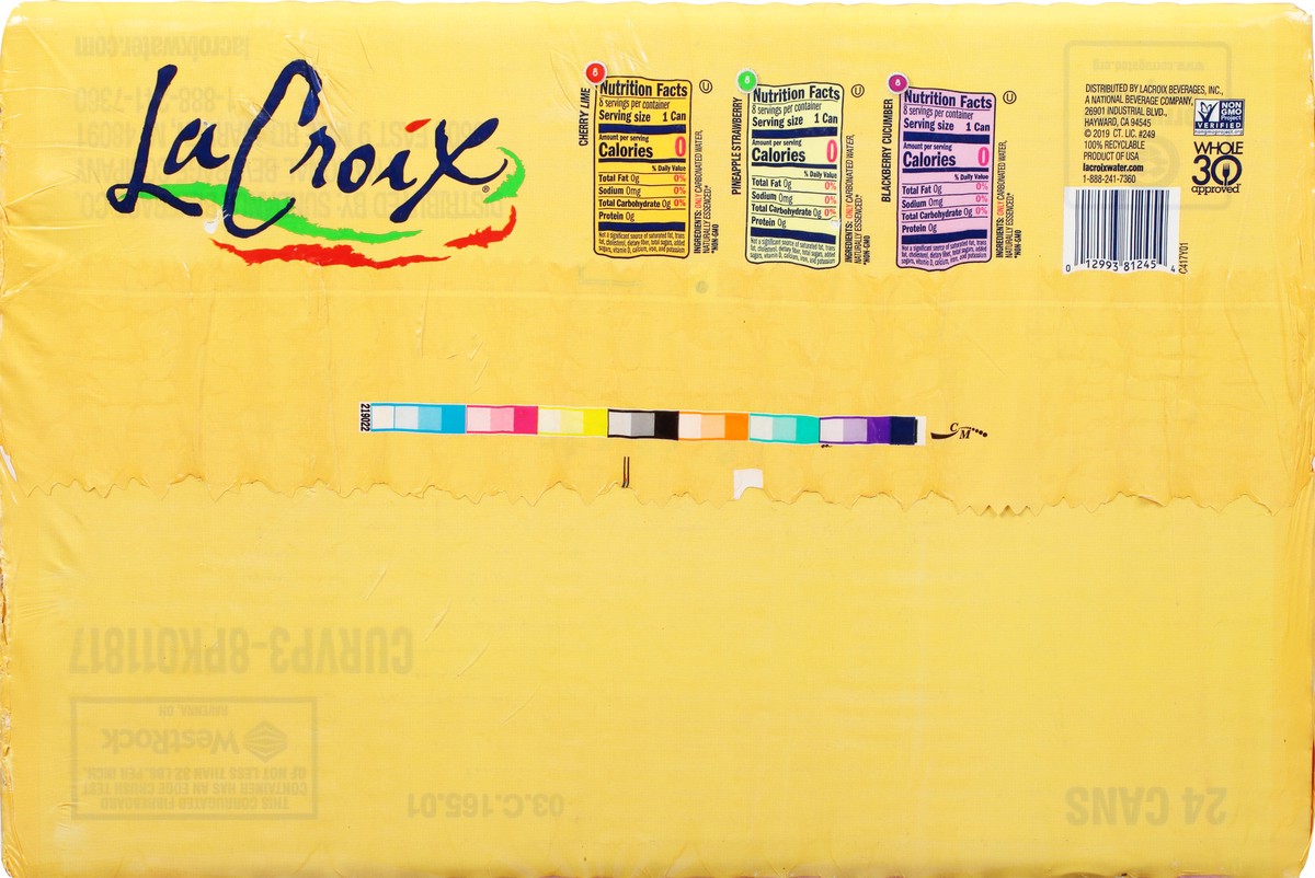 slide 6 of 13, La Croix Commemorative Collection Sparkling Water - 24 ct, 24 ct