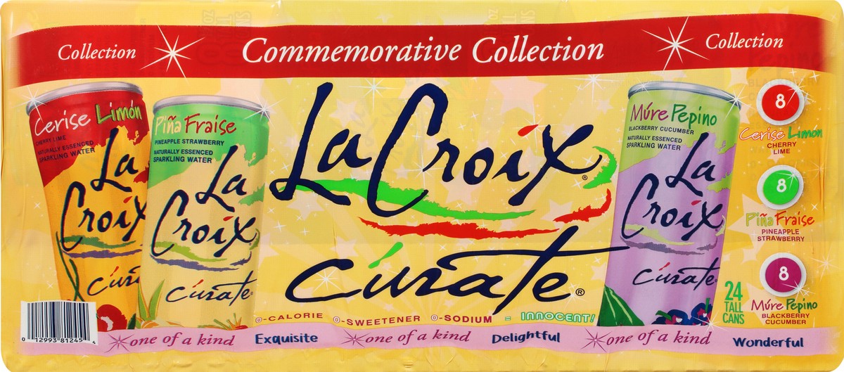 slide 7 of 13, La Croix Commemorative Collection Sparkling Water - 24 ct, 24 ct