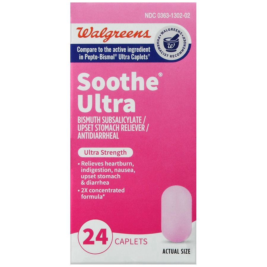 slide 2 of 5, Walgreens Soothe Ultra Caplets, 24 ct