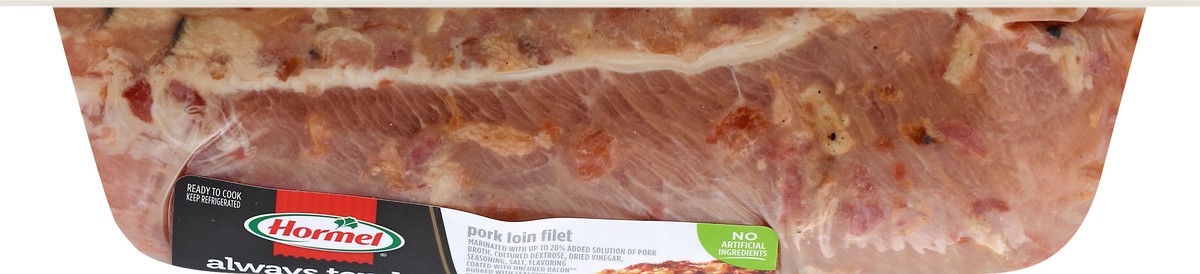 slide 7 of 10, Hormel Always Tender Uncured Bacon Pork Loin Filet 19.2 oz, 19.2 oz