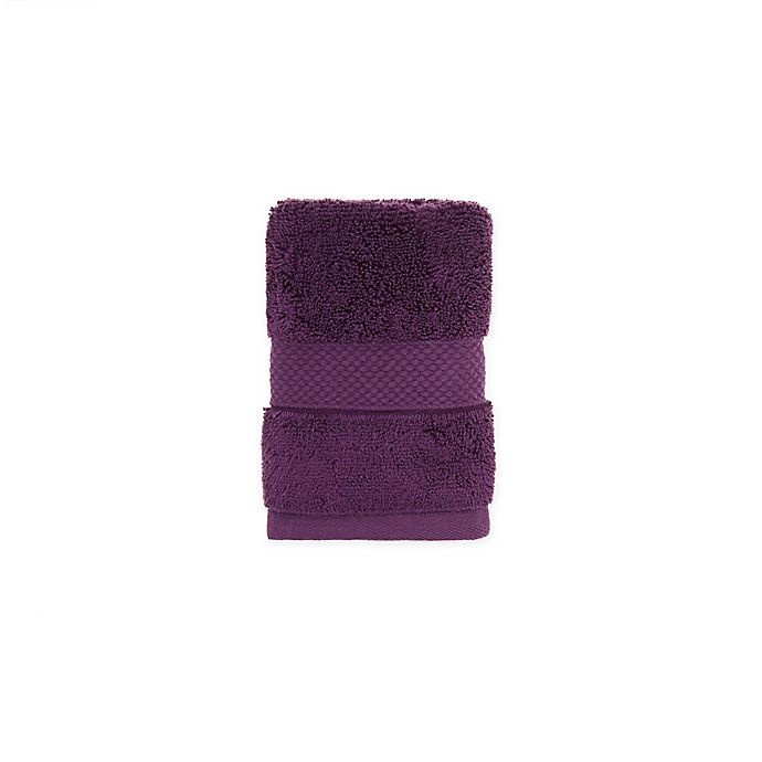 slide 1 of 9, Wamsutta Egyptian Cotton Washcloth - Blackberry Wine, 1 ct