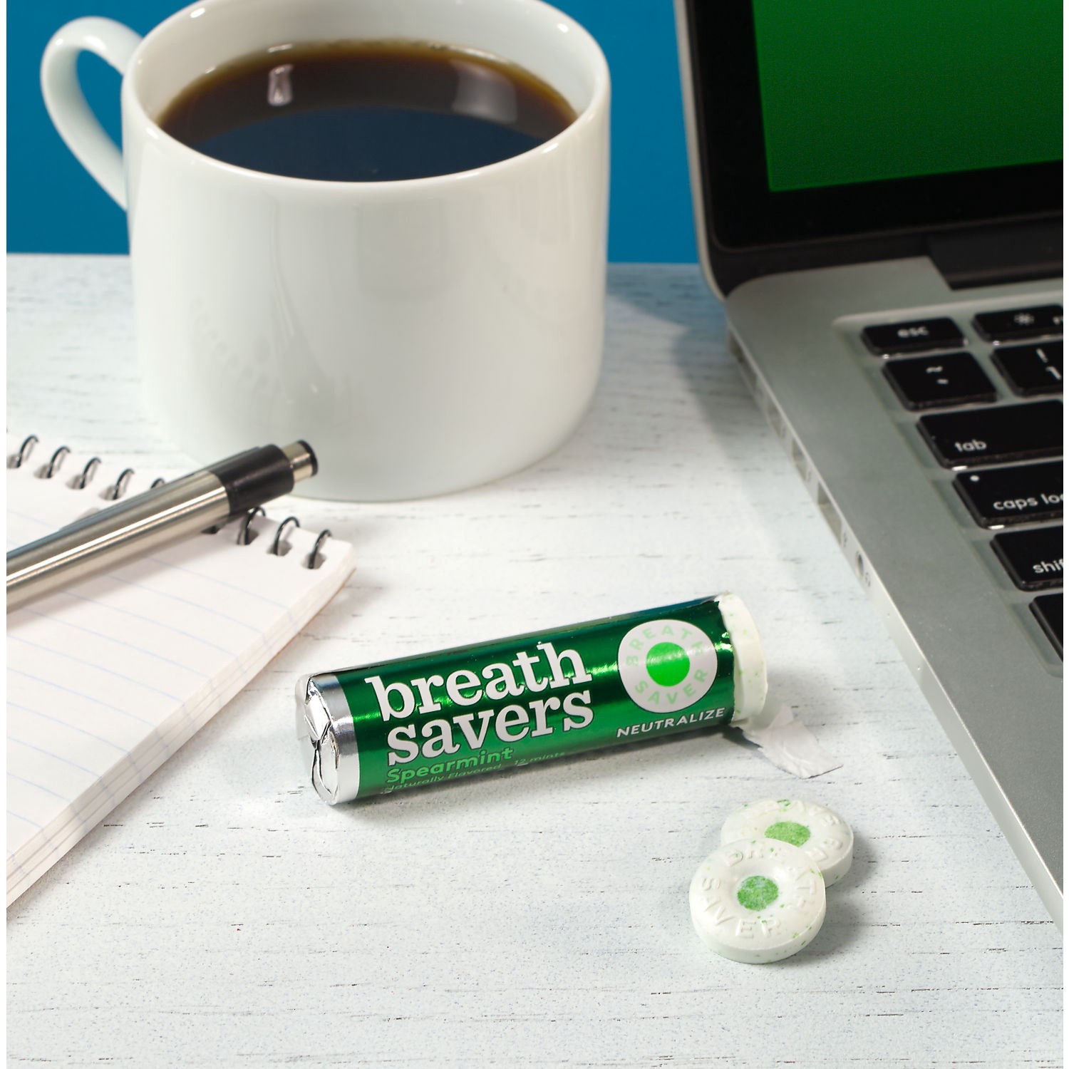 slide 3 of 8, Breath Savers Spearmint Sugar Free Breath Mints Rolls- 0.75 oz, 0.75 oz