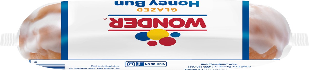 slide 9 of 13, Wonder Glazed Honey Bun 4 oz, 4 oz