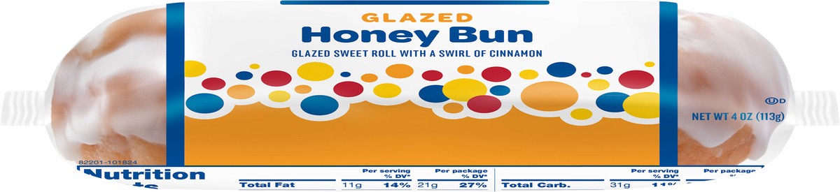 slide 3 of 13, Wonder Glazed Honey Bun 4 oz, 4 oz