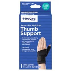 TopCare One Size Maximum Support Reversible Thumb Stabilizer