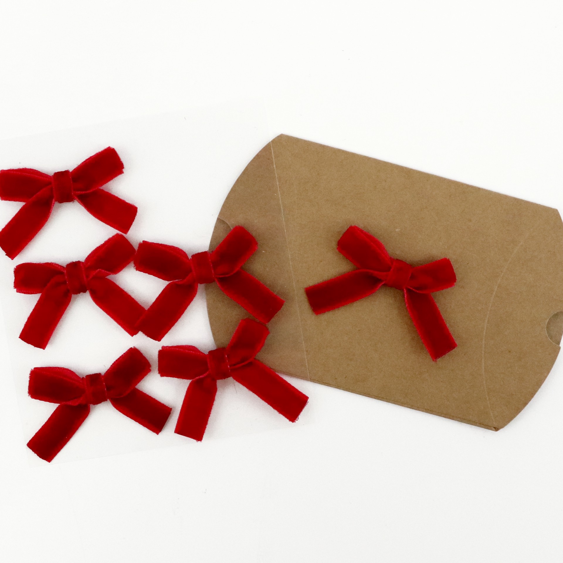 slide 3 of 4, Red Velvet Bow Stickers By Recollections, null