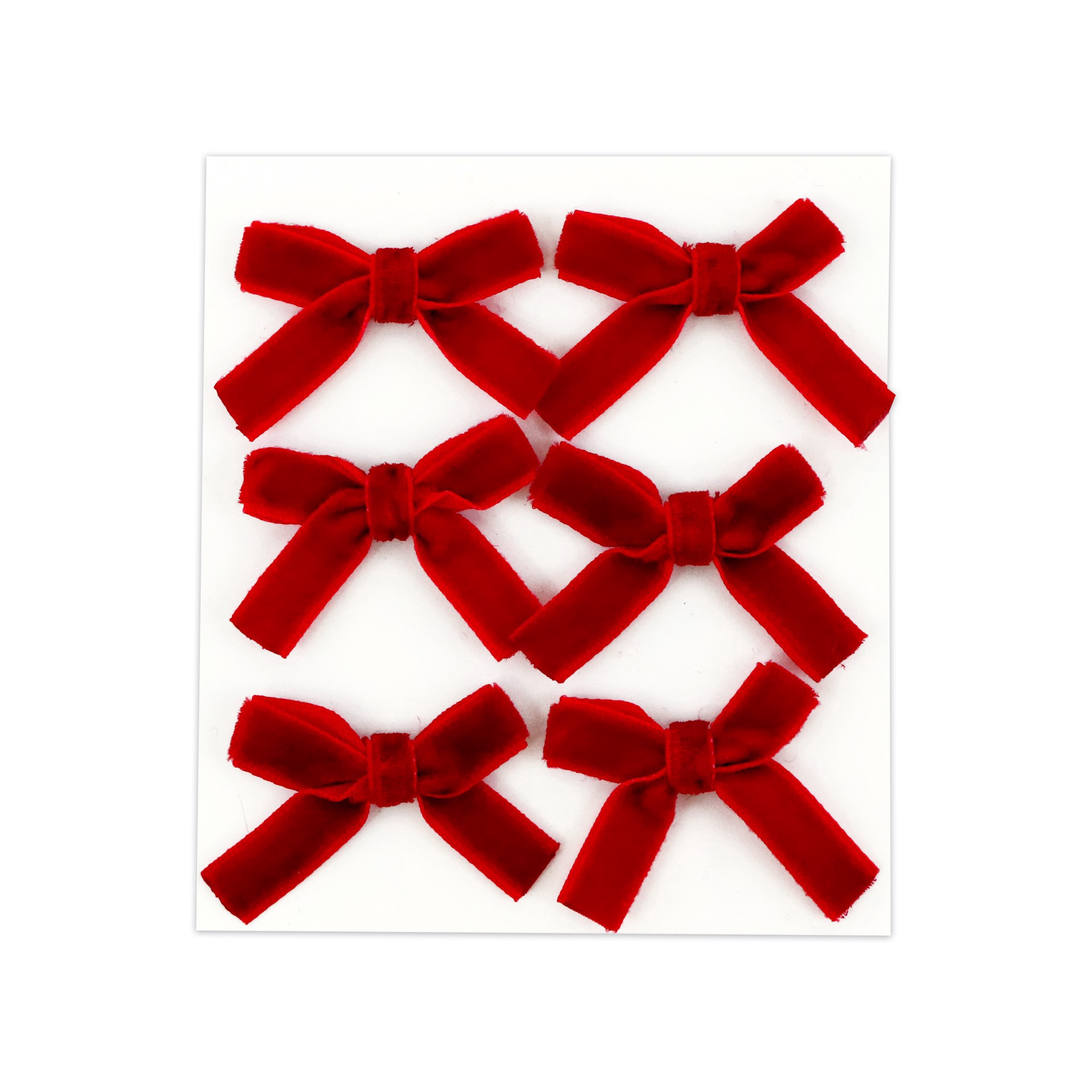 slide 2 of 4, Red Velvet Bow Stickers By Recollections, null