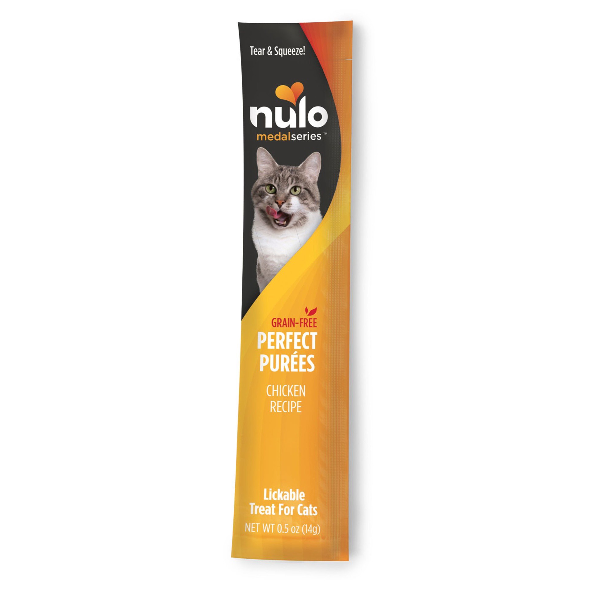 slide 1 of 1, Nulo MedalSeries Wet Cat Treat - Grain Free, 0.5 Oz., 0.5 oz