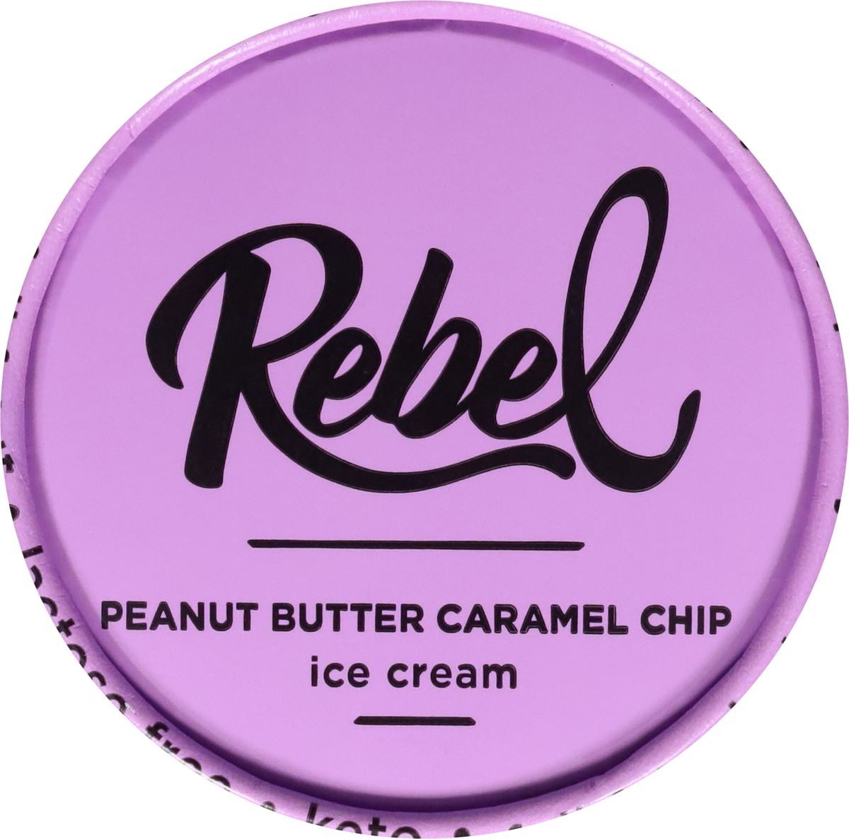 slide 4 of 9, Rebel Peanut Butter Caramel Chip Ice Cream 1 pt, 1 pint