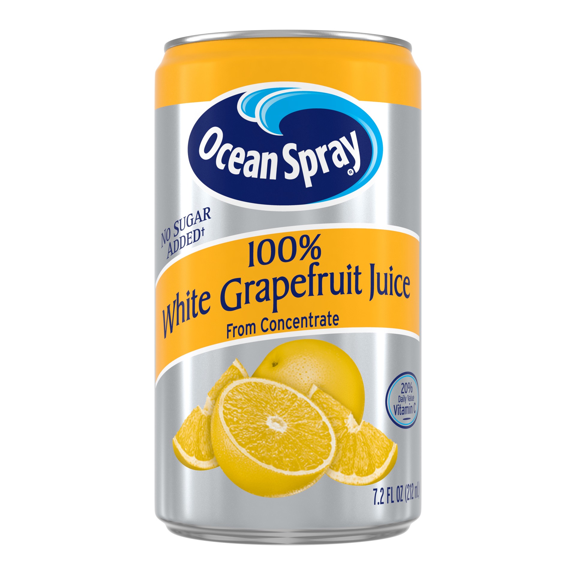 slide 1 of 4, Ocean Spray White Grapefruit Juice Drink, 7.2 fl oz, 7 oz