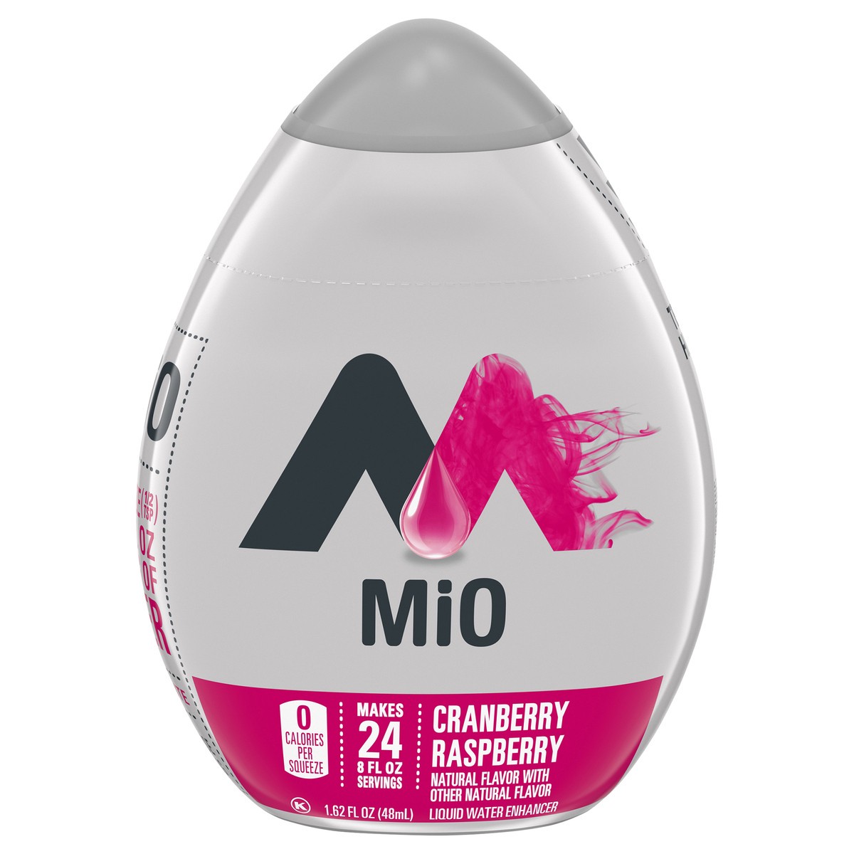 slide 3 of 14, MiO Cranberry Raspberry Naturally Flavored Liquid Water Enhancer, 1.62 fl oz Bottle, 1.62 fl oz