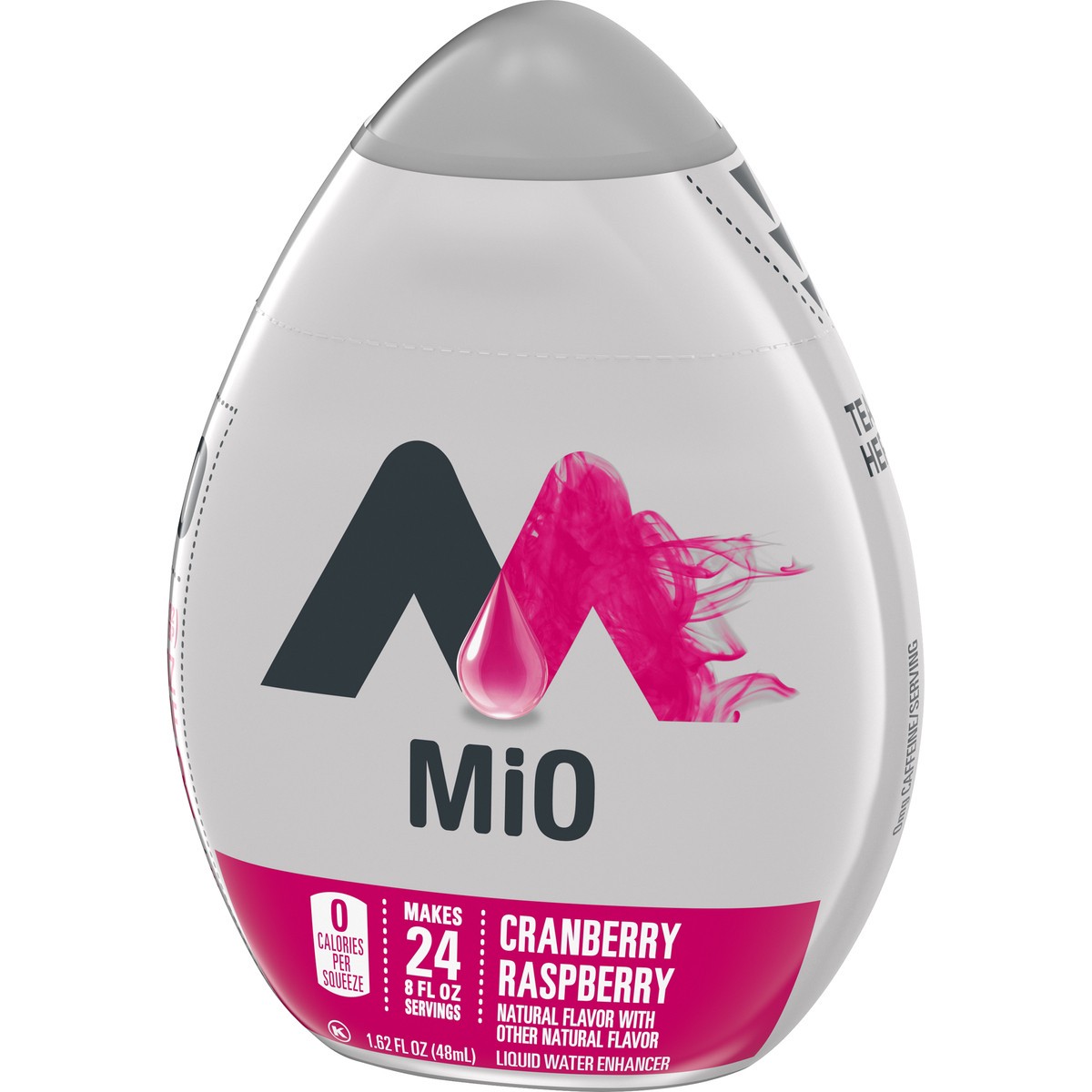 slide 6 of 14, MiO Cranberry Raspberry Naturally Flavored Liquid Water Enhancer, 1.62 fl oz Bottle, 1.62 fl oz