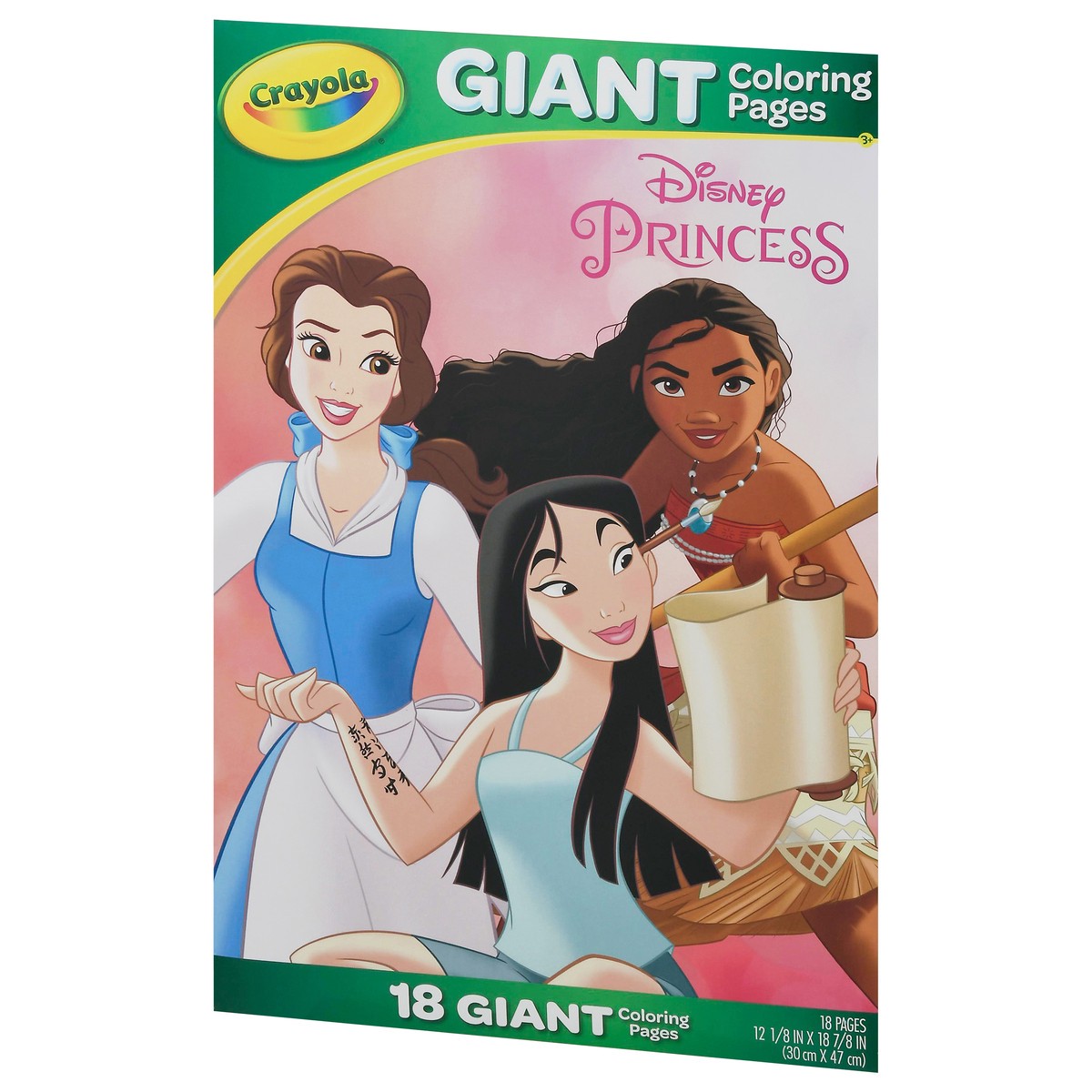 slide 3 of 9, Crayola Disney Princess Giant Coloring Book, 1 ct