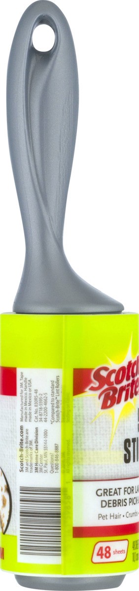 slide 5 of 9, Scotch-Brite 50% Stickier Lint Roller, 1 ct