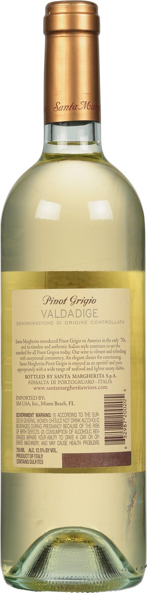 slide 6 of 9, Santa Margherita Valdadige Pinot Grigio 750 ml, 750 ml