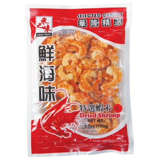 slide 1 of 1, Asian Taste Asn/Tas Dried Shrimp Extra Large, 3.5 oz