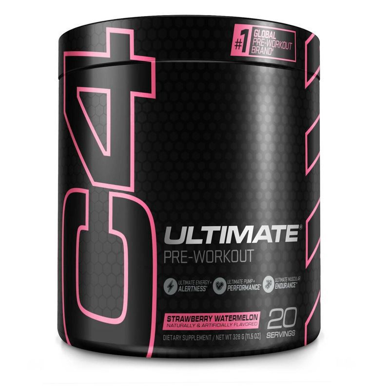 slide 1 of 1, C4 Sport Ultimate Strawberry Watermelon Pre-Workout 11.5 oz, 11.50 ct