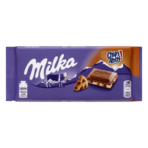 slide 1 of 8, Milka Chips Ahoy Chocolate 3.5 oz, 3.5 oz