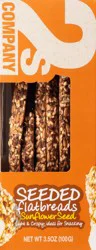 2s Company Flatbreads, Seeded, Sunflower Seed