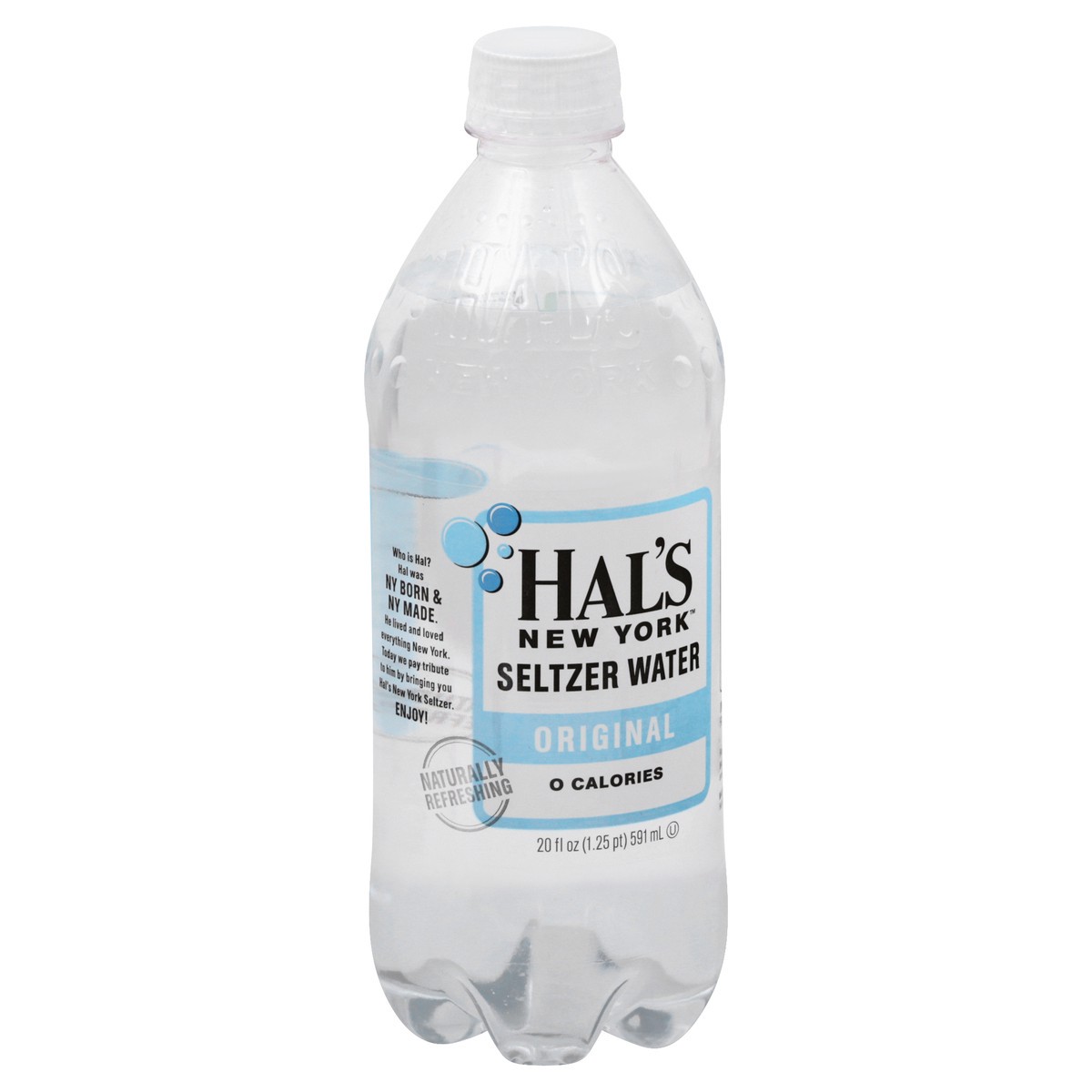 slide 6 of 10, Hal's New York Seltzer Water - 20 oz, 20 oz