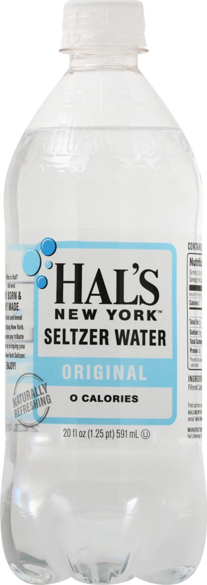 slide 5 of 10, Hal's New York Seltzer Water - 20 oz, 20 oz