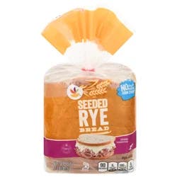 Giant Rye Bread Seeded