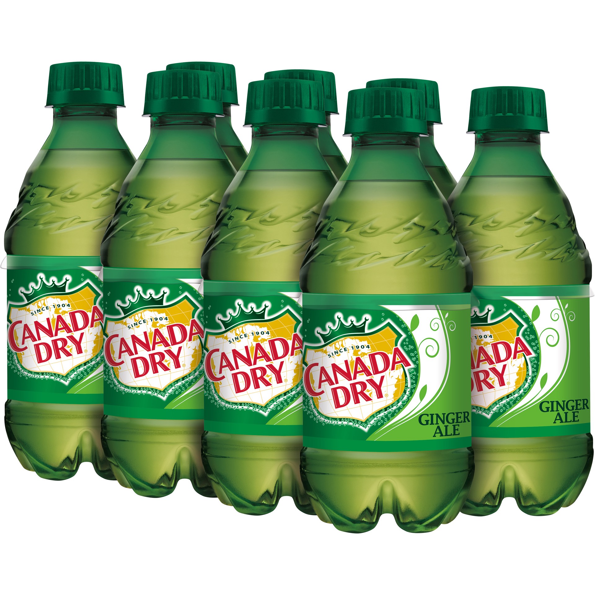 slide 3 of 5, Canada Dry Ginger Ale Soda, 12 fl oz bottles, 8 pack, 8 ct