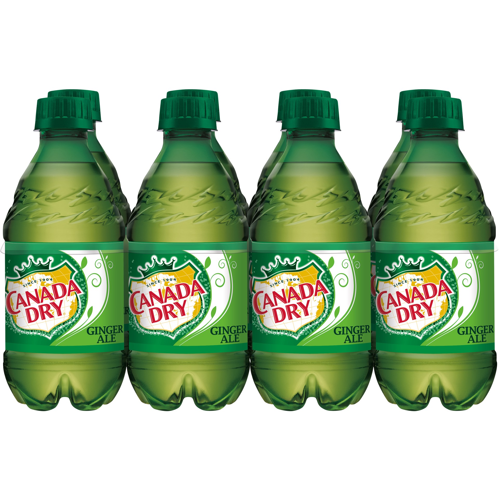 slide 4 of 5, Canada Dry Ginger Ale Soda, 12 fl oz bottles, 8 pack, 8 ct