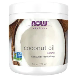 NOW Solutions Coconut Oil - 7 fl oz