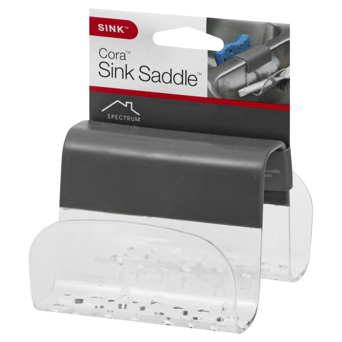 slide 9 of 10, Spectrum Spec Brush Sink Saddle, 1 ct